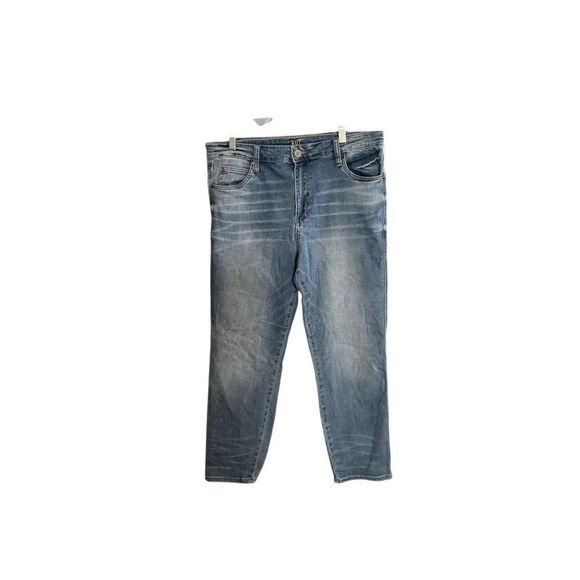 Kut from the kloth women’s high rise cigarette leg, jeans, size 14  - Picture 1 of 7